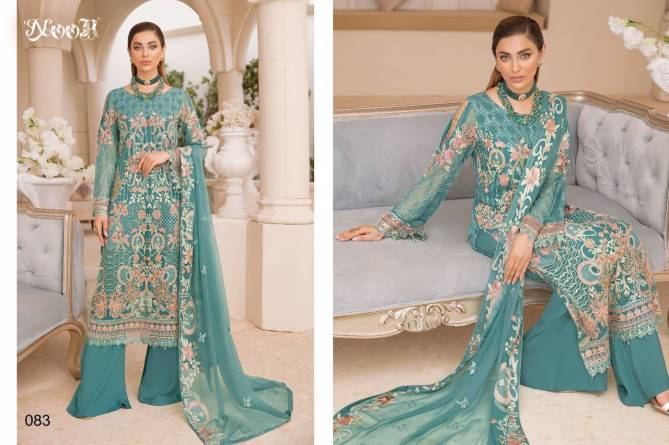 Noor Ramsha 5 Latest Designer Patch Work Pakistani Salwar Kameez